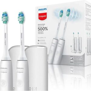 Escova Eletrica Philips Colgate SonicPro 35 2 unidades