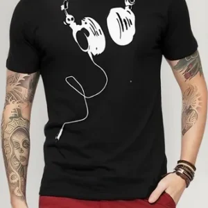 Camisa Camiseta Fones Engraçados Nerd Geek Dj Moda